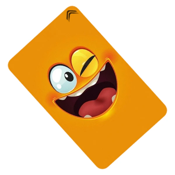 استیکر کارت بانکی طرح ایموجی فانتزی مدل CAC690-K-G1-175