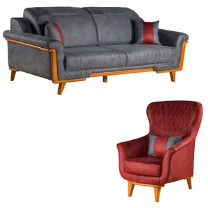 مبل راحتی چهار نفره چشمه نور کد MA-404/Pro.3+1-N-T-RE