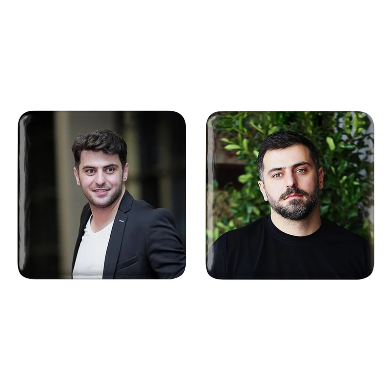 مگنت خندالو مدل علی ضیا کد 63906389 مجموعه 2 عددی