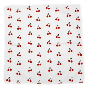 دستمال سر و گردن مدل آلبالویی