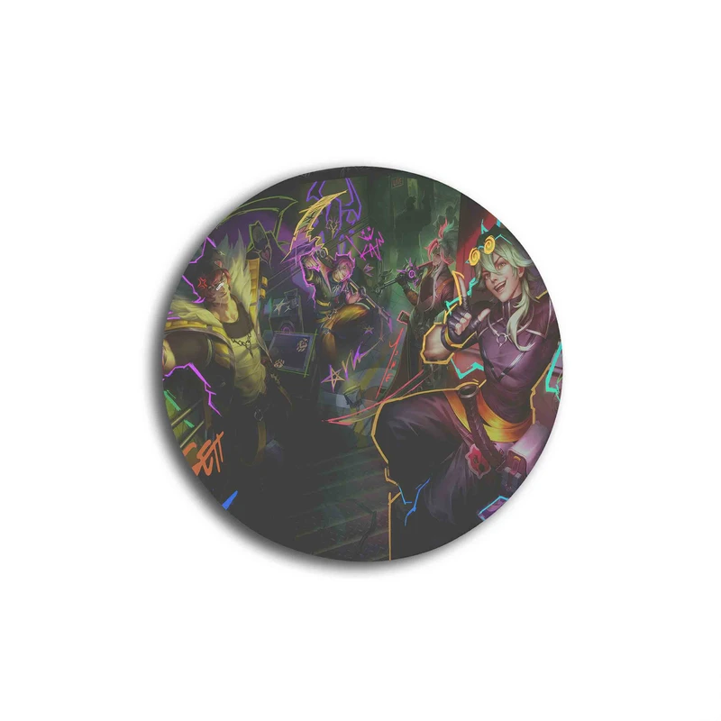 زیر لیوانی مدل بازی لیگ اف لجندز کد 208 League of Legends