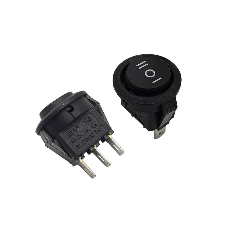 کلید راکر مدل 3 وضعیتی کد KCD1-2 بسته 20 عددی