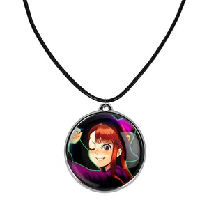 گردنبند خندالو مدل اکو و اورسولا انیمه جادوگران کوچک Little Witch Academia کد 2293722942