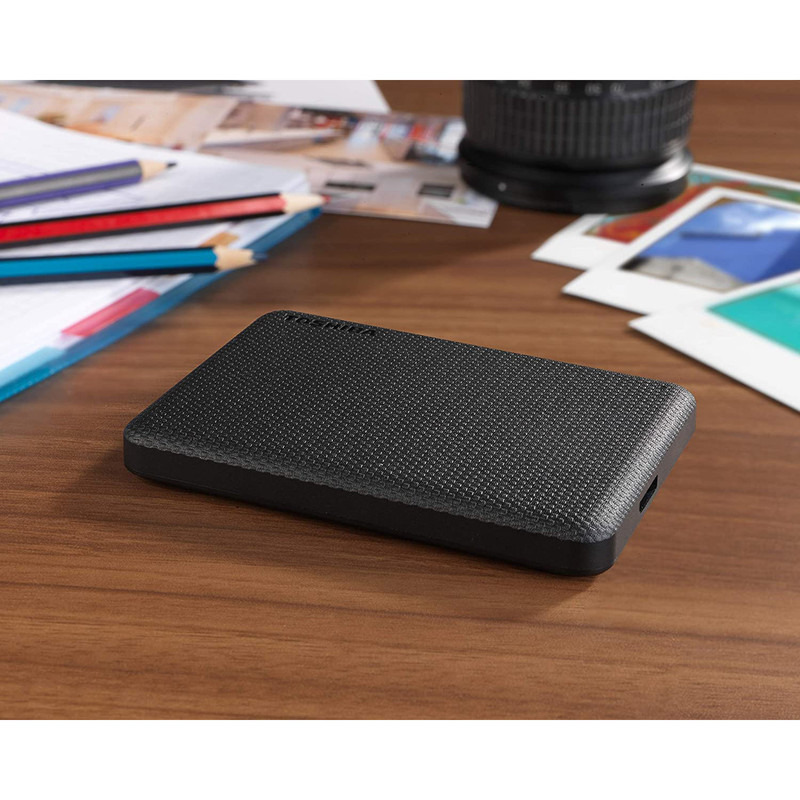 هارد اکسترنال توشیبا مدل Canvio Advance ظرفیت دو ترابایت دارای رابط USB Type-A 3.2