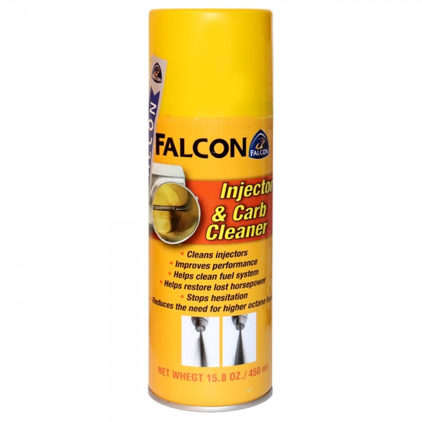 تمیز کننده سیستم سوخت خودرو فالکون مدل Injector Carb Cleaner حجم 450 میلی لیتر