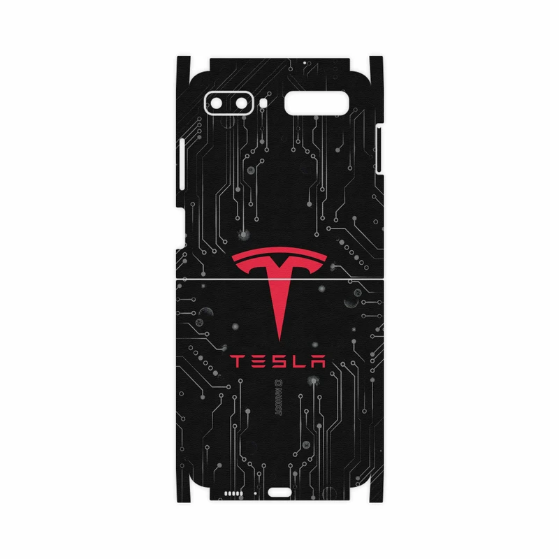 برچسب پوششی ماهوت مدل TESLA-FullSkin مناسب برای گوشی موبایل سامسونگ Galaxy Z Flip