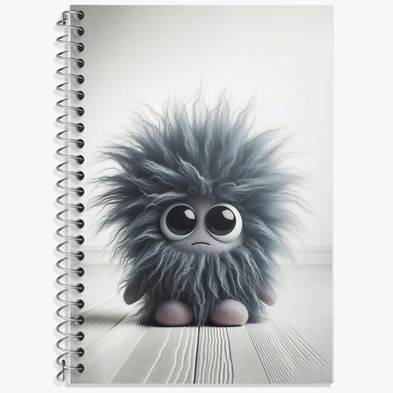 دفتر لغت 50 برگ خندالو طرح هیولای بامزه کد F5722