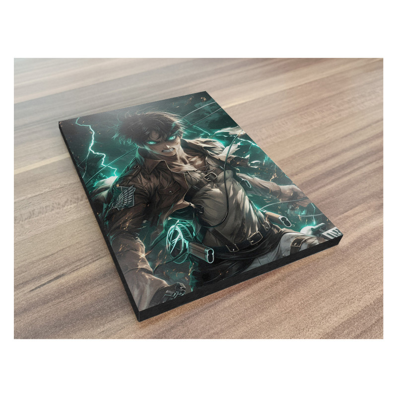 تابلو شاسی گوفی مدل ارن یگر انیمه اتک آن تایتان طرح AOT Eren Yeager Attack on Titan Anime کد GREN32