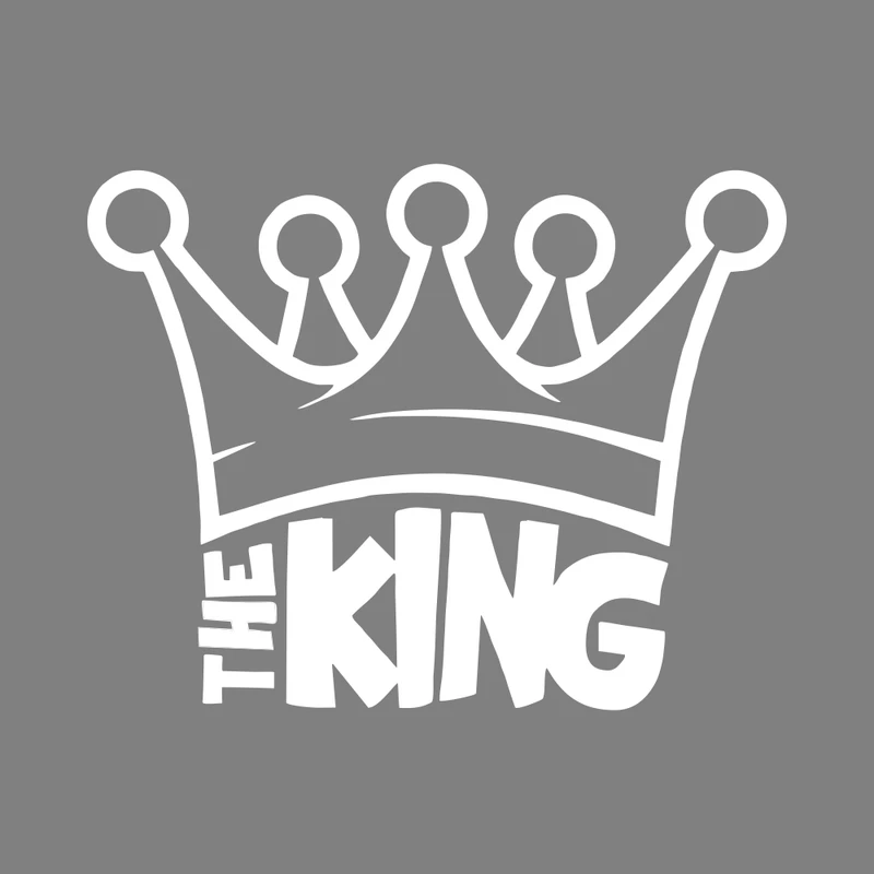 برچسب بدنه خودرو ماتریسیو طرج THE KING کد M182