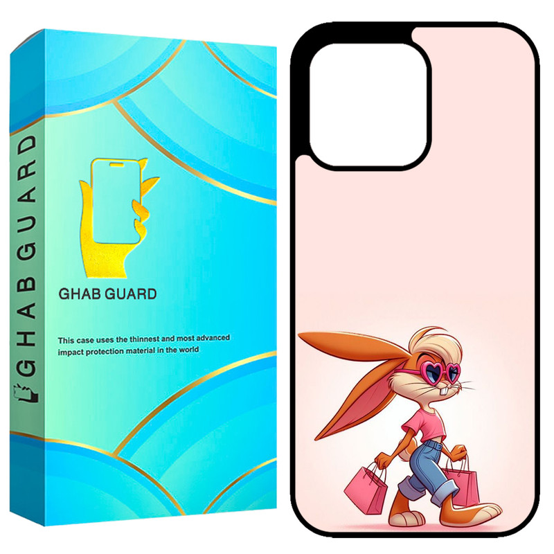 کاور قاب گارد طرح خرگوش مدل GCHP13PM مناسب برای گوشی موبایل اپل iPhone 13 Pro Max
