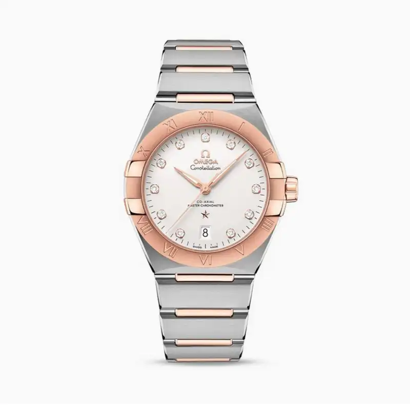 ساعت مچی عقربه ای زنانه  مدل constellation