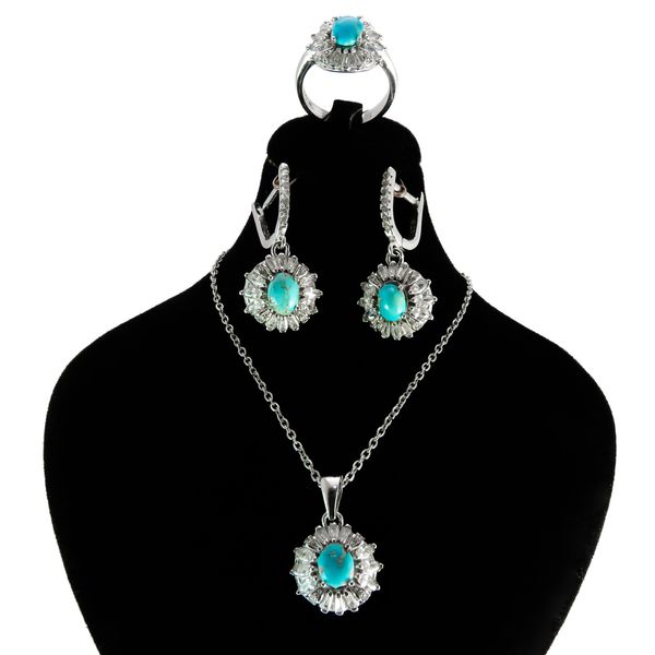 نیم ست نقره زنانه کد AV023-1 نیم ست نقره زنانه کد AV023-1