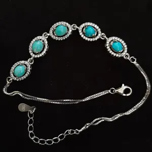 دستبند نقره زنانه مدل fd003659