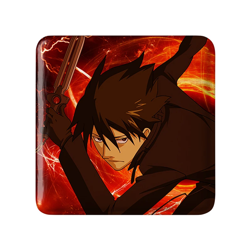 مگنت خندالو طرح هی انیمه تاریک تر از سیاهی Darker Than Black  مدل مربعی کد 22562