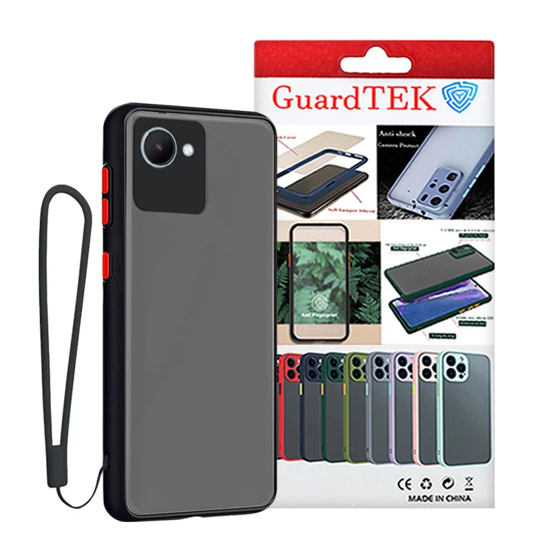 کاور گاردتک آساک مدل MBC Strap مناسب برای گوشی موبایل ریلمی C30S به همراه بندآویز