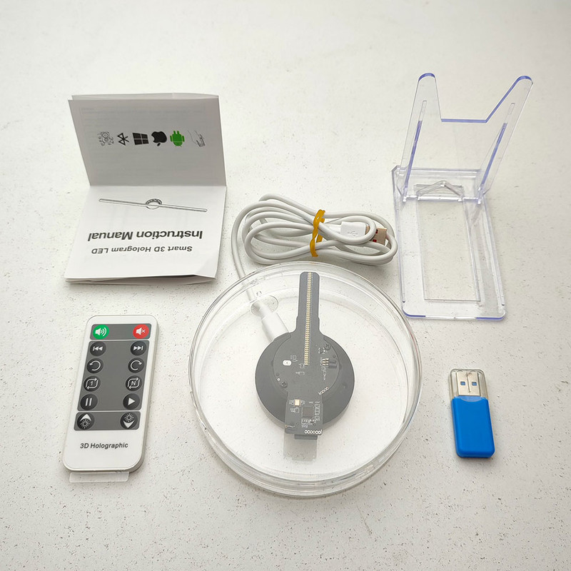 دستگاه LED هولوگرافی مدل Mini رومیزی طرح موزیکال