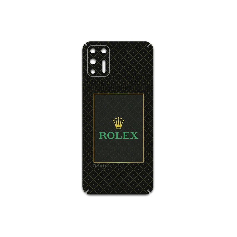 برچسب پوششی ماهوت مدل Rolex-Logo مناسب برای گوشی موبایل موتورولا Moto G9 Plus