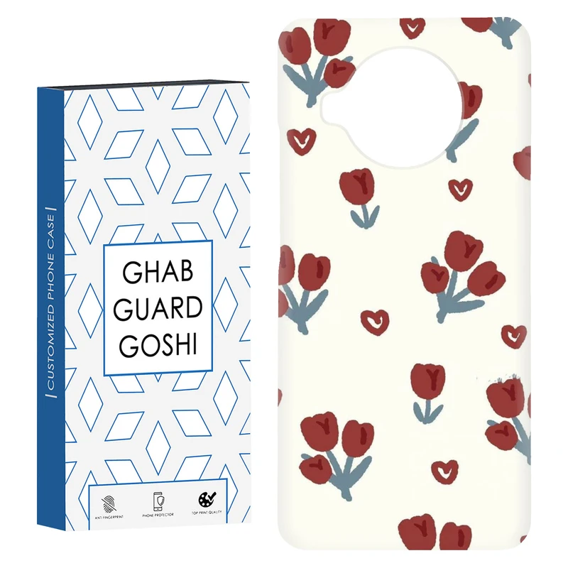 کاور قاب گارد گوشی طرح گل کد Dimo-140 مناسب برای گوشی موبایل شیائومی Mi 10t lite