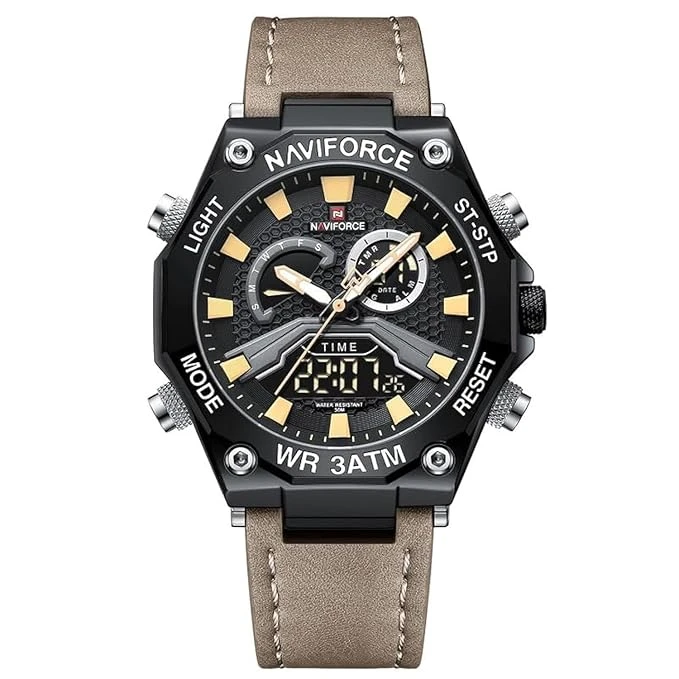 ساعت مچی عقربه‌ای کوارتز مردانه نیوی فورس مدل nf9220