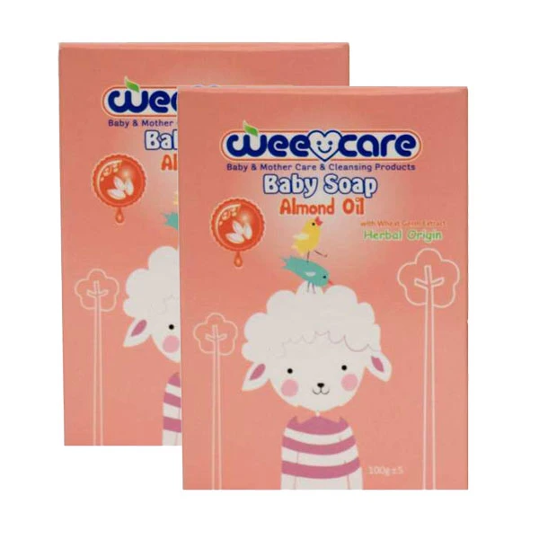 عکس شماره 4 : صابون بچه وی کر -100 گرم مجموعه 2 عددی