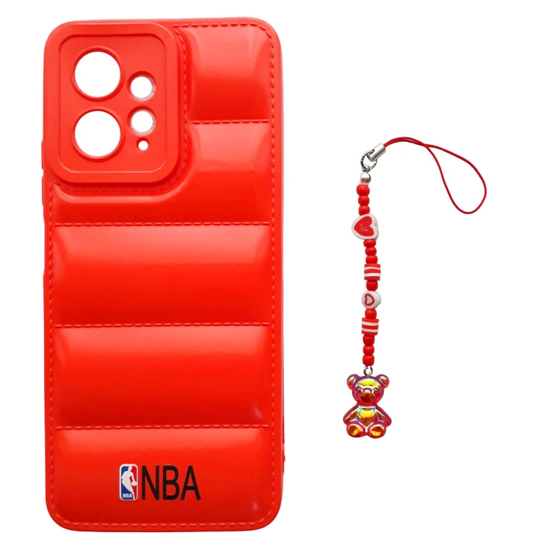 کاور مدل پافر کد A9851 مناسب برای گوشی موبایل شیائومی Redmi Note12 4G به همراه بند آویز 