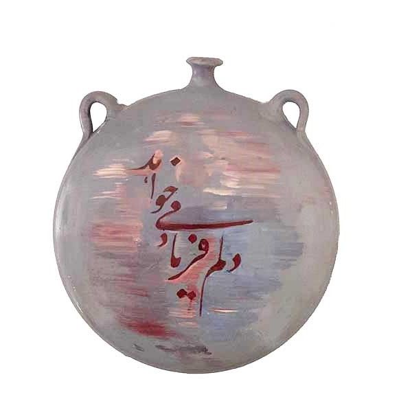 آویز سفالی طرح فریاد آویز سفالی طرح فریاد