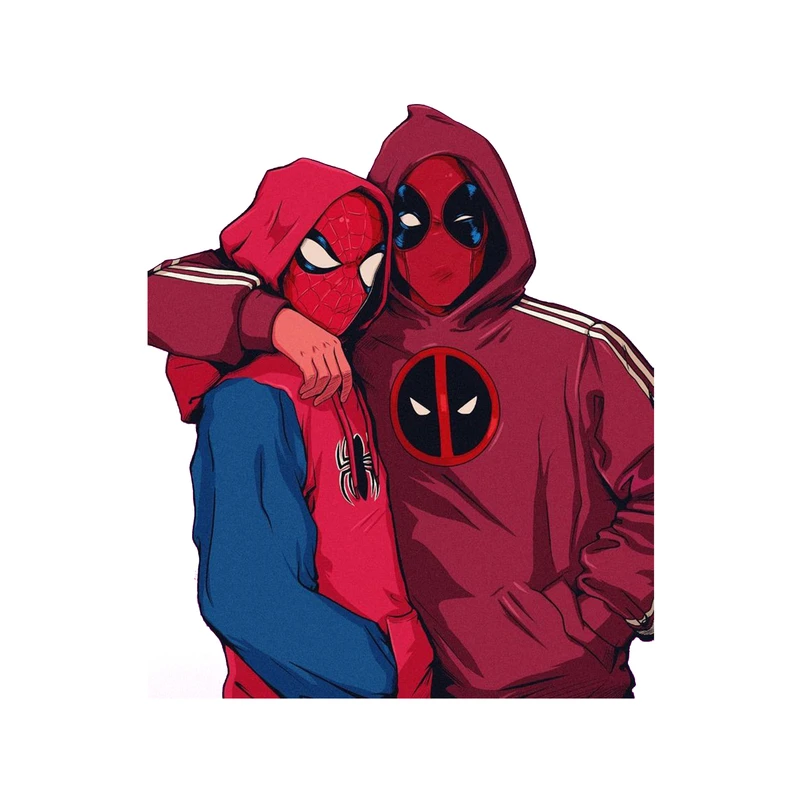 استیکر لپ تاپ و موبایل مدل سریال طرح مرد عنکبوتی اونجرز مارول Spider Man Avengers Marvel کد 3904