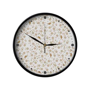 ساعت دیواری مدوپد طرح گل مدل mod00191