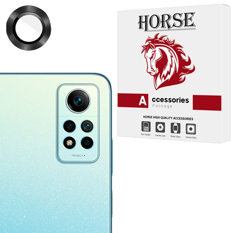 محافظ لنز دوربین هورس مدل RINH20 مناسب برای گوشی موبایل شیائومی Redmi Note 12 Pro 4G