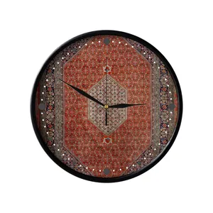 ساعت دیواری مدوپد طرح فرش بیجار مدل C-bijar06