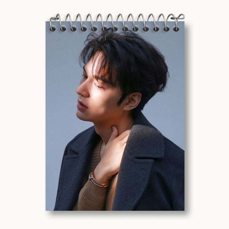 دفتر یادداشت 50 برگ خندالو مدل لی مین هو Lee min ho کد 20861