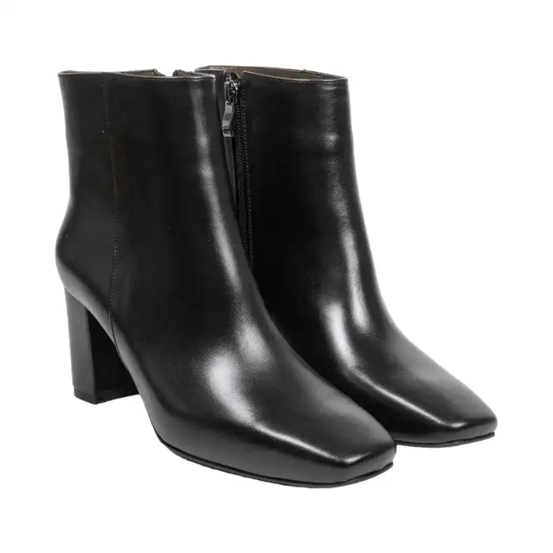 نیم بوت زنانه چرم نفیس مدل 42000114