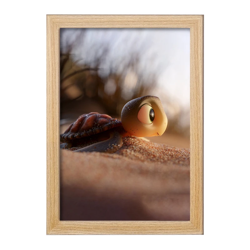 تابلو خندالو مدل لاکپشت کد F1403