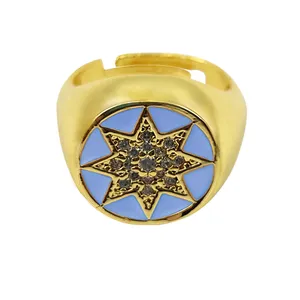 انگشتر زنانه مدل ستاره کد 1248