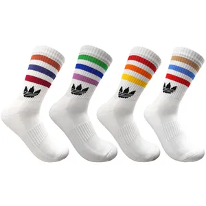 جوراب ورزشی مردانه مدل بسکتبال کد MJ7 مجموعه 4 عددی