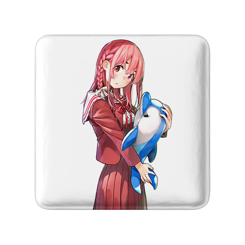 پیکسل خندالو طرح سومی انیمه کانوجو اوکاری مدل مربعی کد 34810