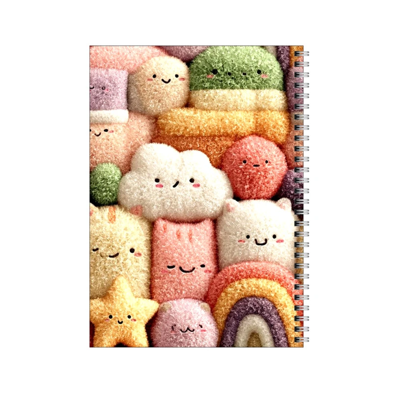 دفتر مشق 50 برگ بامبیلیپ طرح پشمی سه بعدی کد 7627979