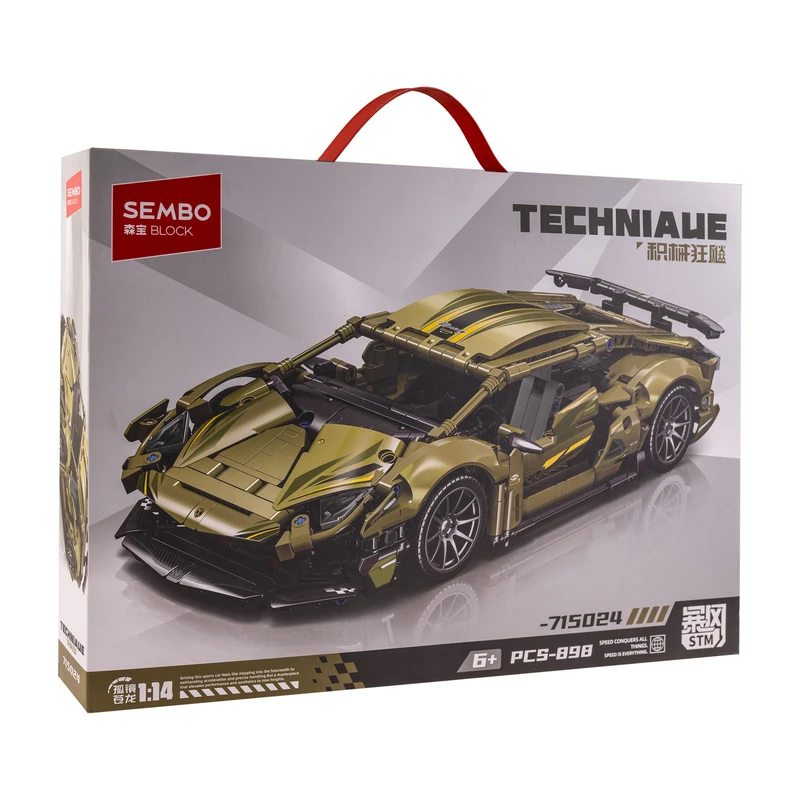 ساختنی 898 تکه سمبوبلاک مدل ماشین سوپراسپرت کد TECHNIAUE-715024