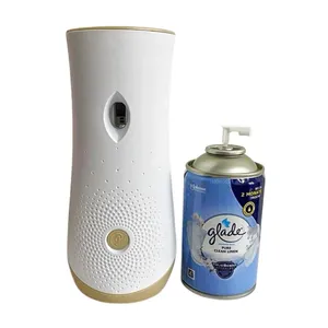 دستگاه خوشبو کننده هوا گلید مدل تایمر دار حجم 269 میلی لیتر به همراه اسپری PURE CLEAN LINEN