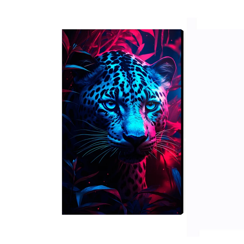 تابلو شاسی عرش مدل فانتزی پلنگ کد As2341