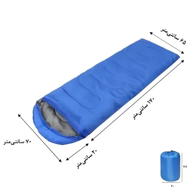 عکس شماره 2 : کیسه خواب مدل چندکاره کد 950