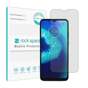 Rockspace transparent screen protector HyGEL model suitable for Motorola G8 Power Lite mobile phone