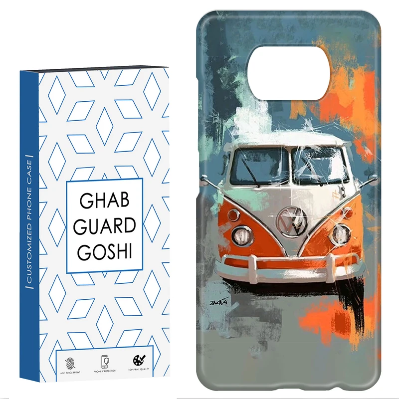 کاور قاب گارد گوشی طرح  فلوکس واگن کد Dimo-640 مناسب برای گوشی موبایل شیائومی POCO X3 / X3 PRO / X3 NFC