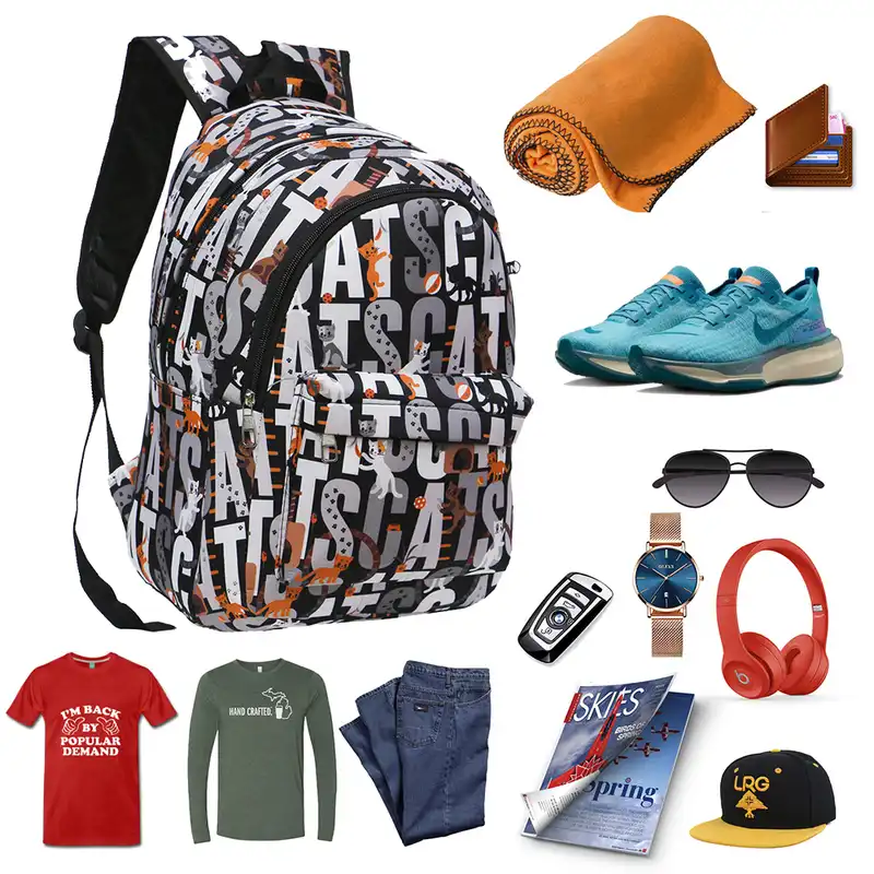 کوله پشتی مدل QW-65421 به همراه جامدادی