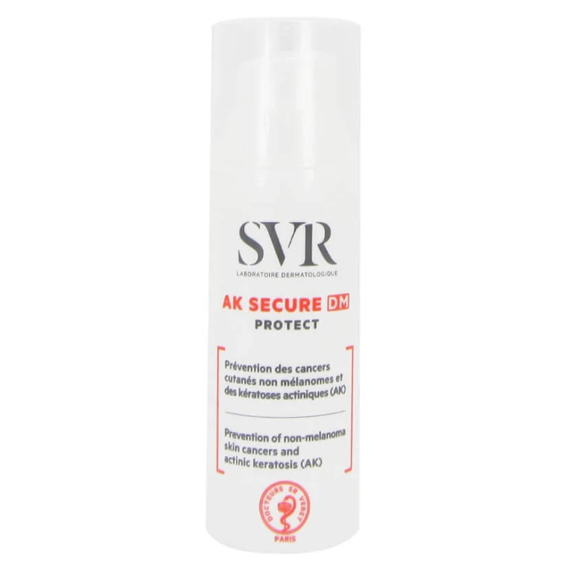 فلوئید ضد آفتاب بدون رنگ اس وی آر SPF50 مدل AK Secure DM محافظ UVA ،UVB و PA و ضد حساسیت مناسب انواع پوست حجم 50 میلی لیتر فلوئید ضد آفتاب بدون رنگ اس وی آر SPF50 مدل AK Secure DM محافظ UVA ،UVB و PA و ضد حساسیت مناسب انواع پوست حجم 50 میلی لیتر