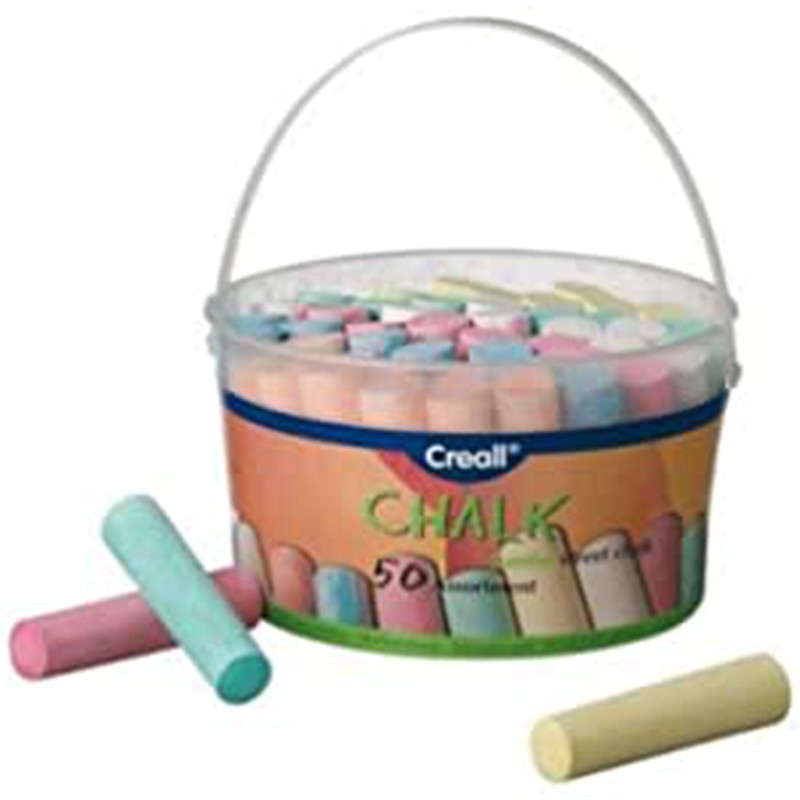 گچ رنگی کریل مدل Chalk بسته 50 عددی گچ رنگی کریل مدل Chalk بسته 50 عددی