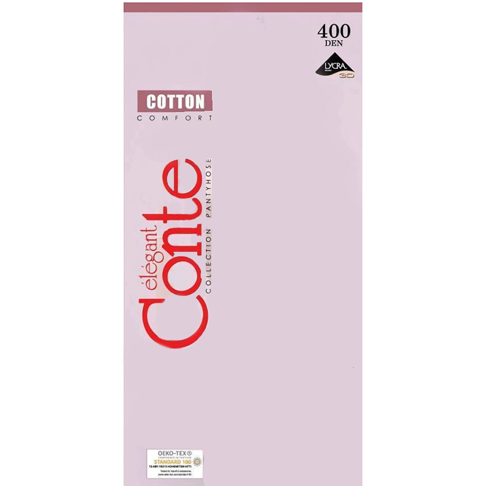 جوراب شلواری زنانه کنته مدل COTTON-DEN400-NERO -  - 4