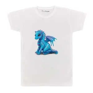 تی شرت بچگانه پرمانه طرح دایناسورهای بامزه کد pmt.5128