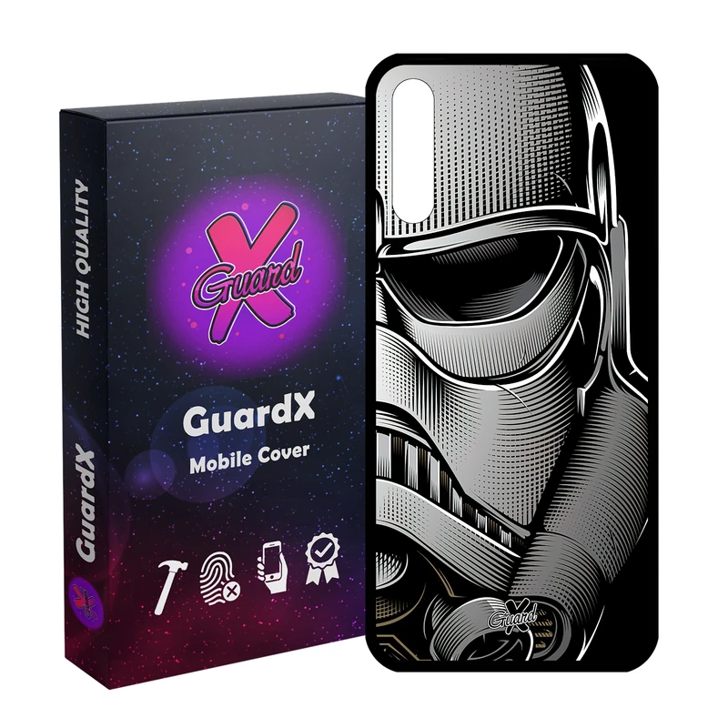 کاور گارد ایکس طرح جنگ ستارگان مدل Glass10454 مناسب برای گوشی موبایل سامسونگ Galaxy A30s/A50/A50s