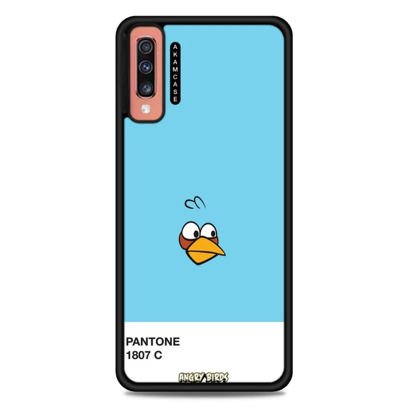 کاور آکام مدل AMC-WSGA70-ANGRY BIRDS10 مناسب برای گوشی موبایل سامسونگ Galaxy A70
